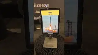 Breeze Software PBX 2025 Demo - Space Cowboy (animated overlay)