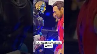 LA Knoght arrives in WWB! #wwe #shorts #laknight #wrestlingfigures #wrestling