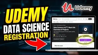 How to Register for Data Science Programs with Udemy - Quick Tutorial