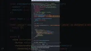 React Native - Reanimated | PanGestureHandler #shorts