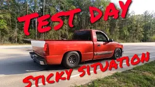 Testing our home made traction compound