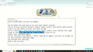 How to Add Email Account on Google