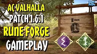 AC Valhalla PATCH 1.6.1 - RUNE FORGE FIRST LOOK GAMEPLAY