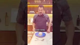 Sabías que esta era la forma correcta de usar el tenedor y cuchara para un postre? #cocina