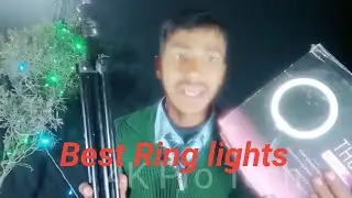 Ring light unboxing and review    26 cm ring light
