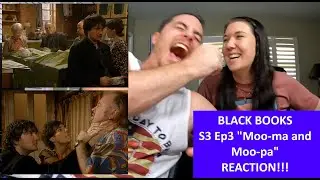 Americans React | BLACK BOOKS | Moo-ma and Moo-pa Season 3 Episode 3 | REACTION