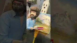 The Bob Ross Night Light You'll Wish You Had Sooner #BobRoss #BobRossPainting #NightLight