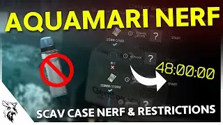 Nerfs to the Aquamari, Scav Case and In Raid Restrictions | Tarkov Lights News