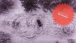 Volvo XC90 snow and drive awd - покатушки полного привода