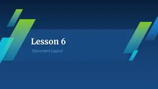 Microsoft Word Course - Lesson 6 - Document Layout - margins - page size - orientation - breaks
