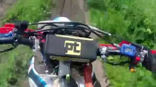 MotoLand XT 250 HS. Воскресная катка после дождя. 