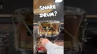 Is This The Weirdest Snare Drum Ever?