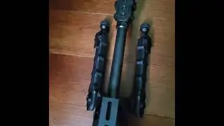 Accu-tac HD-50 bipod unboxing and install on Ruger Precision Rifle Magnum in .338 Lapua
