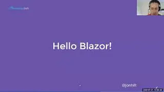 Getting up and running with Blazor. A Whistle-stop tour of Blazor's component model