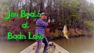 Jon Boat Bass'n @ Badin Lake