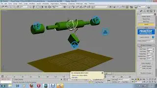 Making a dynamic rope with MassFX - 3ds max tutorial. Pulling a Box with Rope and Wheel by 3ds max.