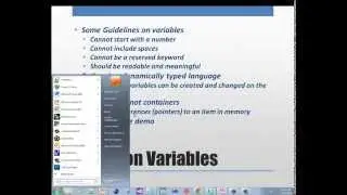 Python Input Output and Variables Part 1