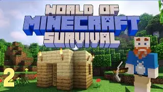 Minecraft 1.18 Lets Play Survival - Episode 2 - Getting Lost at Night!