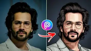 PicsArt cartoon photo editing tutorial 😍 || Cartoon image editing || Vector art
