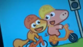 Pango land the series s2 ep21 Squirrel ride a bike