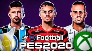 🎮*NEW* PES 2020 no XBOX 360: NOVO OPTION FILE TRÁS O BRASILEIRÃO SERIA A 100% COMPLETO!