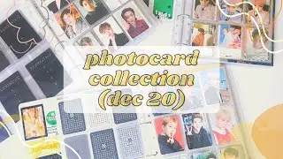 my photocard collection (dec 2020) 🍊 monsta x, shinee, nu'est...