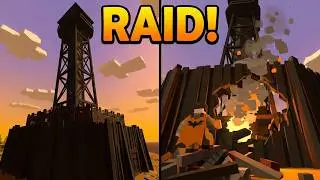 Unturned rust Tower base Raid BEST FARMER BASE