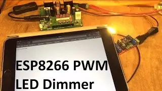 ESP8266 PWM LED Dimmer - 12v Solar Shed