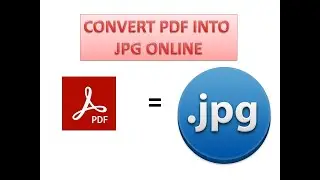 Convert your PDF into JPG/JPEG (Images)