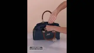 Women Blue Sling Bag - Extra Spacious