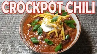 CROCKPOT CHILI | THE BEST CHILI RECIPE | COOKING WITH CLAIRE