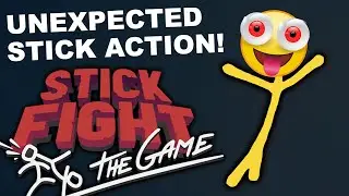 SUDDEN STICK ACTION! Let's Play Stick Fight: The Game (1080p 60fps Local VS Steam PC Game)