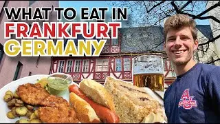 What to eat in Frankfurt, Germany 🇩🇪 | Tastes of the World