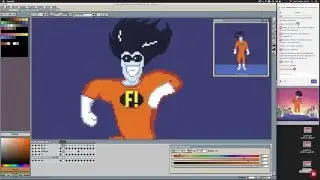 Pixel Challenge 366 - Day 42 - Freakazoid - Animation
