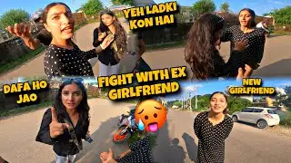 Fight With Ex Girlfriend 😱 | Dafa Ho Jao 🤬 New Girlfriend Ke Sath Pakad Lia 😨🥲 Kawa h2r