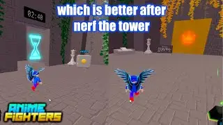 Tower or Dungeon /Which One Is Better After Nerf The Tower / Anime Fighters Simulator | Roblox