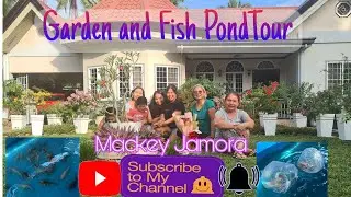 Releasing Koi Fish in the Pond + Garden Tour // Mackey Jamora