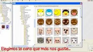 PhotoScape - Poner caras graciosas