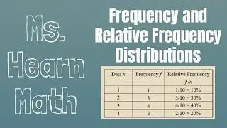 Statistics Chapter : Frequency and Relative Frequency Part 1