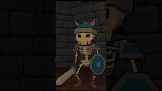 Making a Low Poly Skeleton Warrior in Blender
