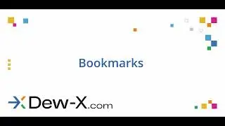Bookmarks - go directly to a specific place in Dew-X (process, Kanban, CRM, Time Tracker, etc.)