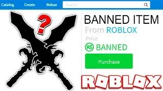 HACKER gave me this BANNED ROBLOX ITEM!