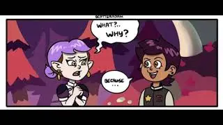 Luz Thinks Amity's Pretty! (The Owl House Comic)
