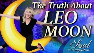 The Truth About Leo Moon! ♌️ Leo moon in a chart.