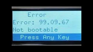 HP 500 M527 MFP 99.09.67 Error Firmware Update - Software Update