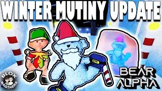 BEAR ALPHA / Christmas 2022 Update + NEW MAPs & FROZEN SAMTA & ELF SKINS / Gameplay / Roblox