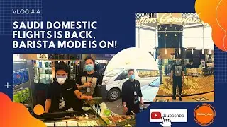 Vlog#4..DOMESTIC FLIGHT is BACK! Barista MODE na uli