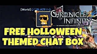 FREE THEMED CHAT BOX | Chronicle Of Infinity