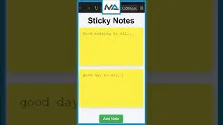 📝 Create a Sticky Notes App in 60 Seconds! ⏱️ (HTML, CSS, JavaScript) 