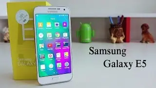 samsung galaxy E5 review unboxing